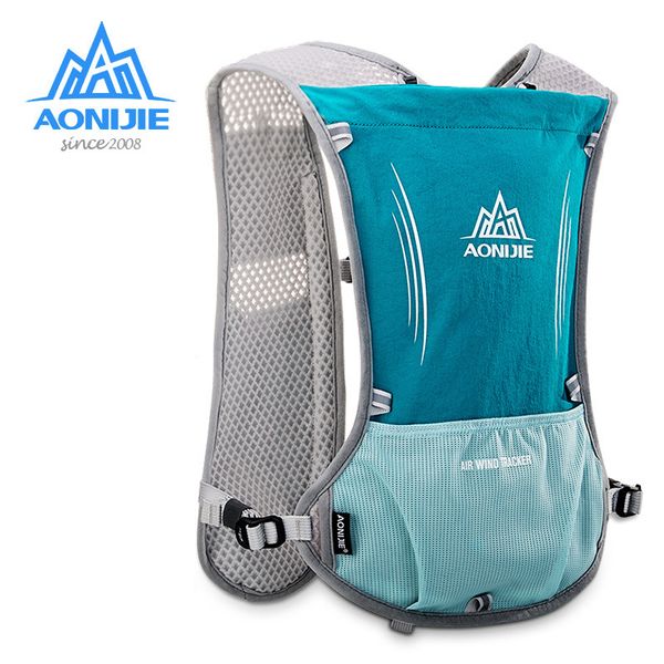 

aonijie women men lightweight 5l running backpack outdoor sports trail racing marathon hiking fitness bag hydration vest pack