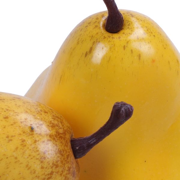 

6pcs искусственный реалистичного моделирования груша поддельный фрукты домашнее украшение другие home decor