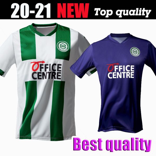 

20 21 fc groningen трикотажных изделий футбола дома вдали роббны 2020 2021 groningen deyovaisio zeefuik daishawn redan футбольных рубашек ма, Black;yellow