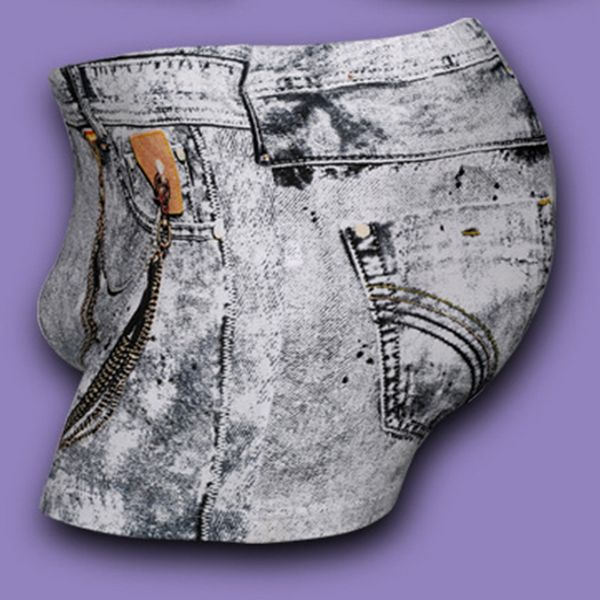 

cysincos 2018 underwear men's underwear shorts brand male boxer men classic printed cotton spandex underpants boxers z35, Black;white