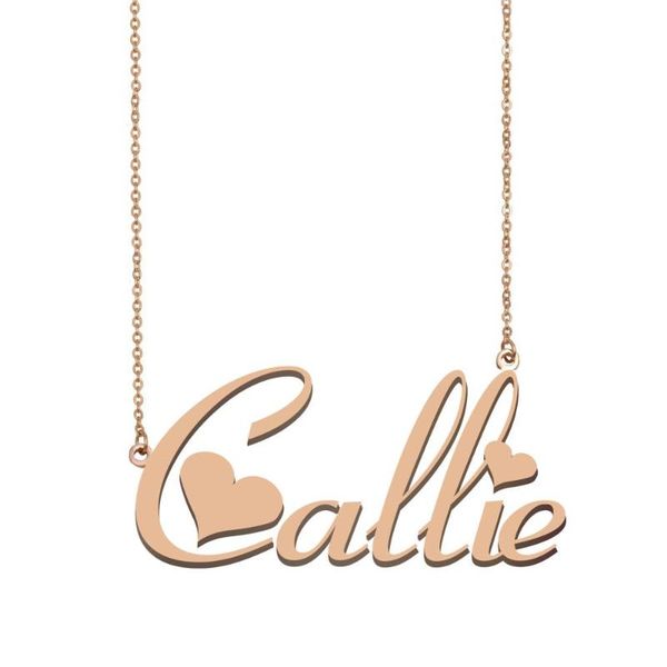

callie name necklace, custom name necklace for women girls friends birthday wedding christmas mother days gift, Silver