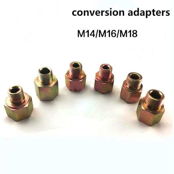 

new tubing conversion joints, high-pressure tubing conversion interface, test-tubing adapter