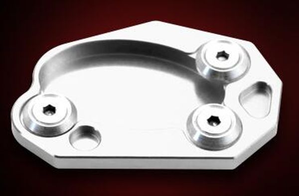 

motorcycle z800 z1000sx er6 bench side support plate suitable foot column white