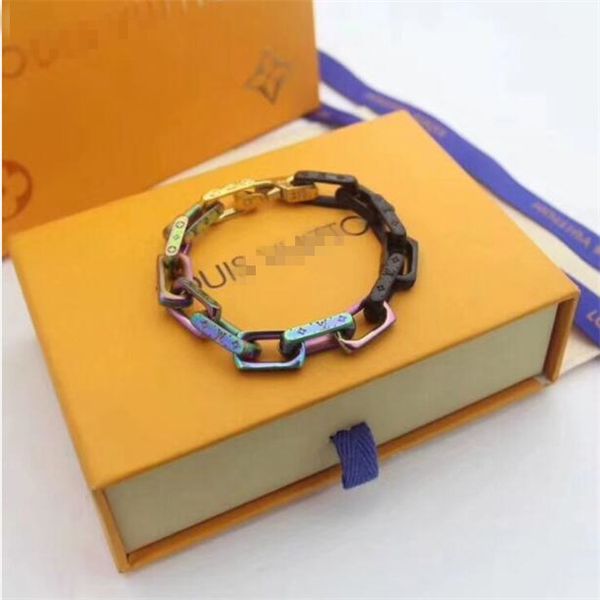 

designer female square four leaf clover 3 colors round leaf two layer louÃ¬s vuÃ¬ttÃµn r bracelet for women gift, Black