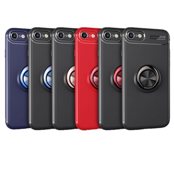 

мода кольцо стенд тонкий броня противоударный чехол для iphone 8 7 6s