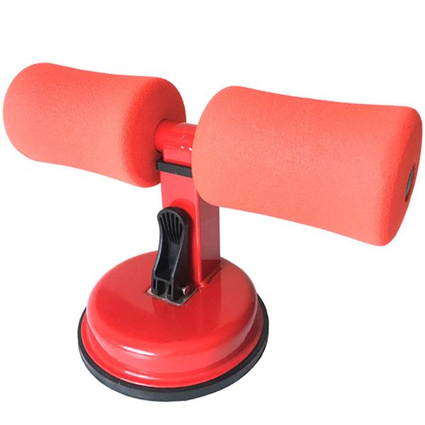 

strong suction women men sit up exerciser home fitness crunches arm waist abdomen exercise equipment red