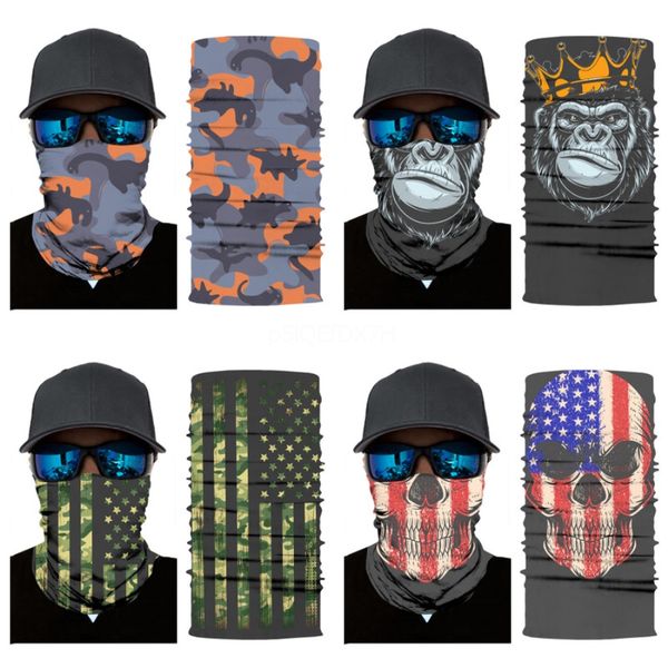

outdoor sports turban cycling bike bicycle riding variety magic headband head skull scarf scarves face mesh bandanas lady preve #563#856, Blue;black