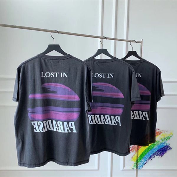 

askyurself inside out vintage t shirt men women 1: 1 hip-hop askyurself lost in paradise t-shirt tees, White;black