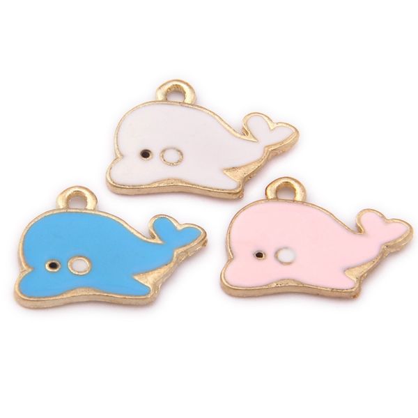 

dolphin charms, 200pcs, 13*19mm, enamel charms, whale charm, ocean charm, craft supplies, diy findings ing, Bronze;silver