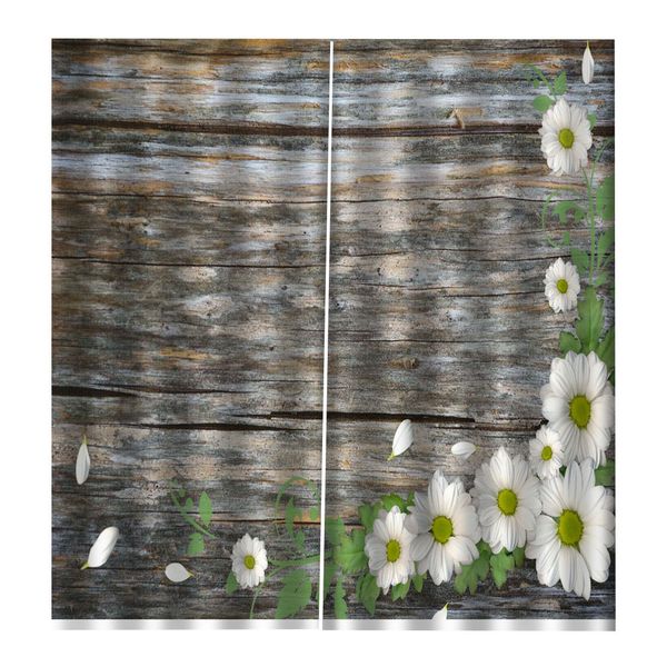 

3d curtain panels drapes window treatment home balcony decor 170x200cm