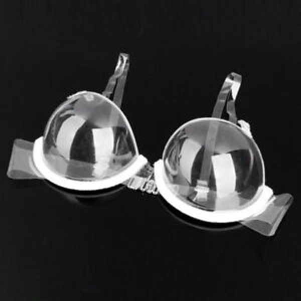 

clear disposable underwire bra women's full cup push up bras adjustable, Red;black