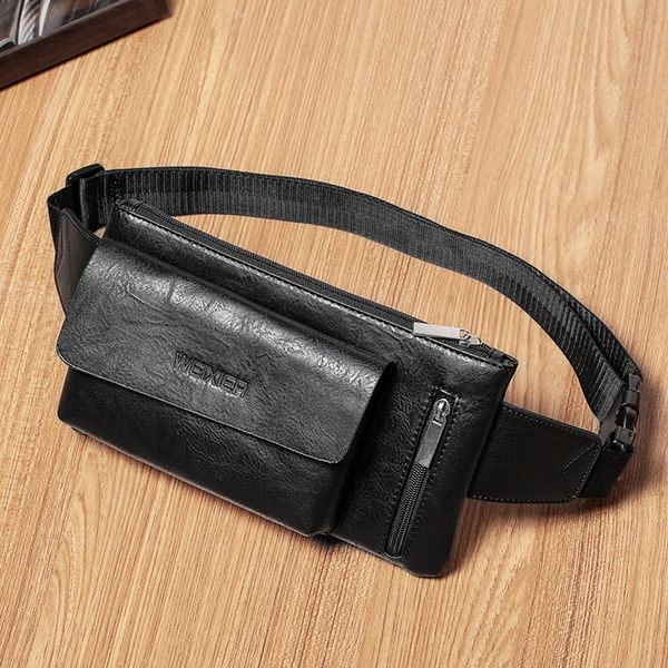 

waterproof single shoulder bags fashion travel outdoor crossbody waist bag portable mulitplt slot men messenger bag for male man