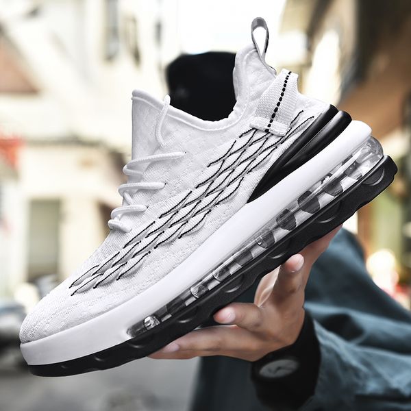 

2020 men sport shoes walking skid resistance casual comfortable air cushion for jogging man sneakers big 48 size