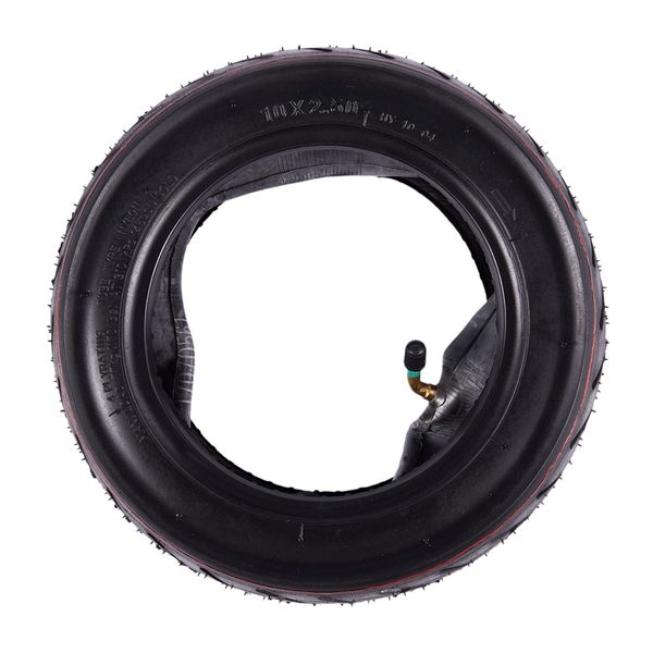 

10x2.5 front/rear scooter tire wheel solid with inner tube replacement for 10 inch electric scooter skateboard diy replacement s
