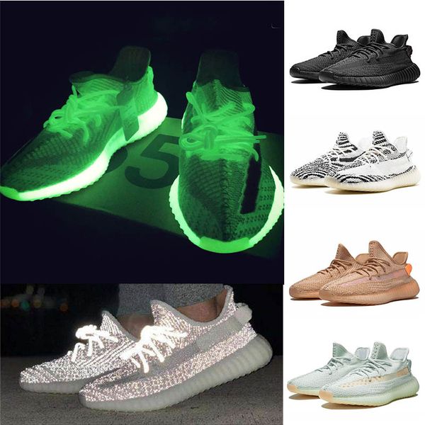 

shoes women mens trainers designer sneaker bred cloud white reflective non-reflective glow synth antlia kanye west sport sneakers runner, White;red