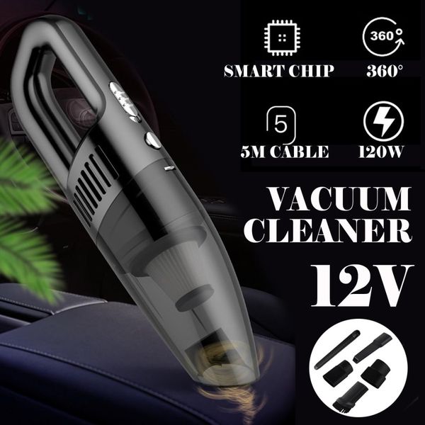 

autoleadr strong power car vacuum cleaner handheld portable dc 12v 120w wet and day dual use 4in1 auto portable vacuums cleaner