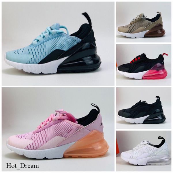

new kids running shoes half palm aircushioned training shoes boys and girls mesh aircushioned breathable casual shoes, Black