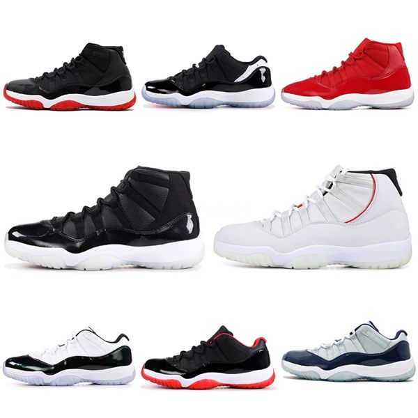 

pine green 11s mens basketball shoes court purple obsidian jumpman 11 game unc bloodline fashion sports shoe #596