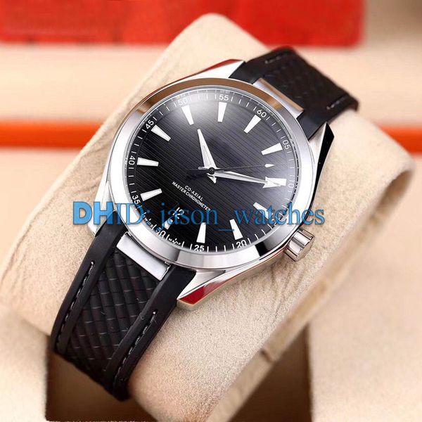 

fashion watch man black dial 316l stainless steel case import black rubber strap japan 8215 mechanical automatic mens designer watches, Slivery;brown