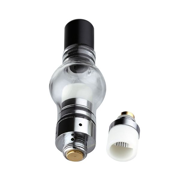 

LTQ Vapor Mini Globefish Wax Tank Atomizer Ceramic Coil 510 Thread Authentic e cigarette for vape mods DHL