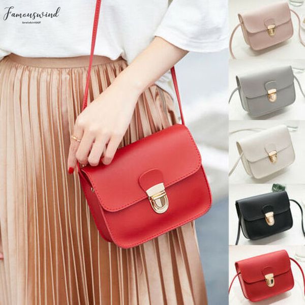 

fashion women simple shoulder bag locked wild single cross body bag handbags ladies messenger bags