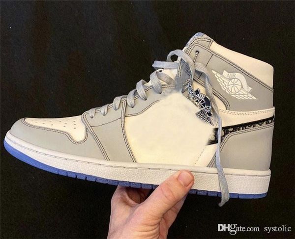 

2020 authentic air 1 high og wolf grey 1s sail pn dust white low retro men women basketball shoes sports sneakers with box