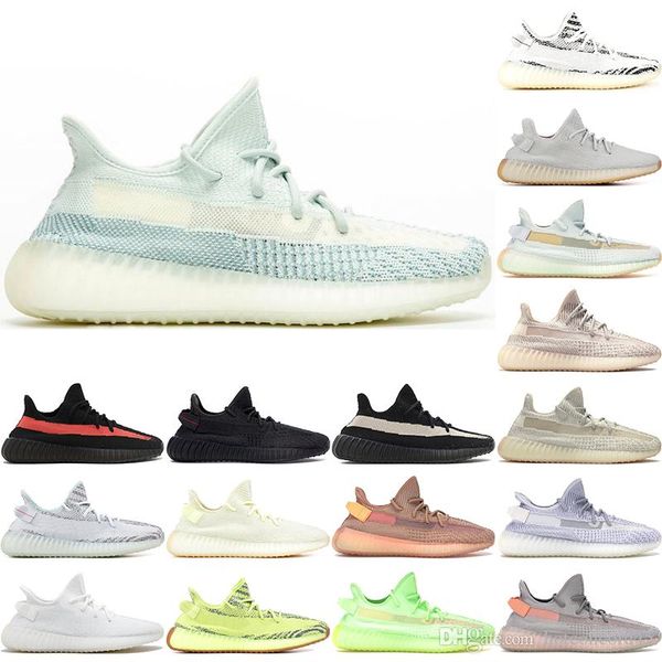 

2020 black static reflective antlia lundmark clay hyperspace true form chameleon men running shoes kanye west women designer sneakers 36-48