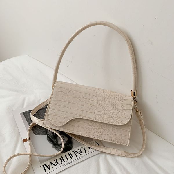 

women simple style small pu leather crossbody bags for women 2020 baguette bag shoulder handbags female travel hand bag