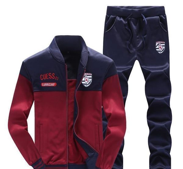 

19ss mens designer tracksuits men sportswear hoodie and sweatshirts black white survÃªtement pour homme sporting suit mens sweat tracksuits, Gray