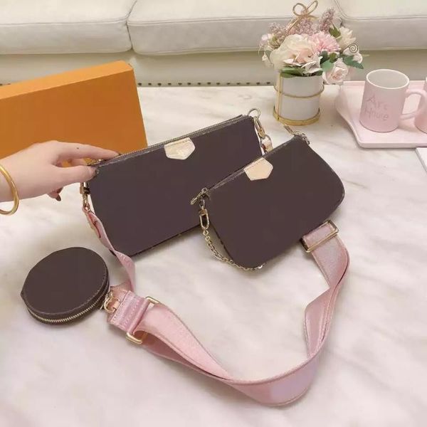 

shoulder bag classic mother-in-law bag three-piece fashion leather women cross-body three-in-one handbag