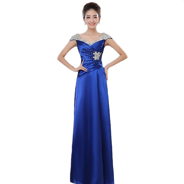 

party dresses 2021 fashion elegant plus size long evening cap sleeve beading custom made floor-length 012, White;black