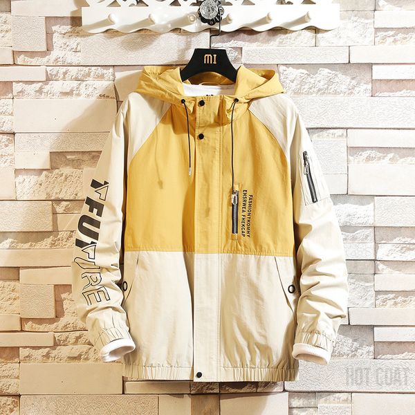 

m-3xl mens jackets and coats streetwear bomber jacket men windbreaker fashions clothes cargo jackets men, Black;brown