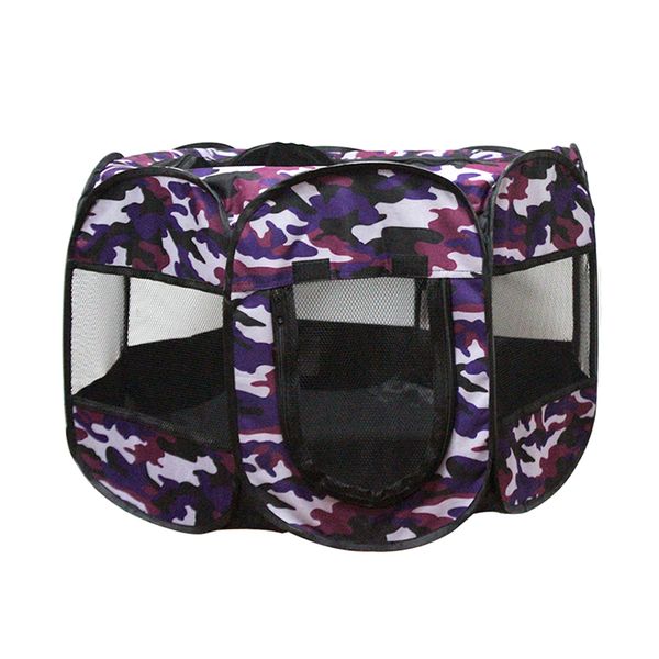 

pet portable foldable kennel dogs cat outdoor cage travel carrier