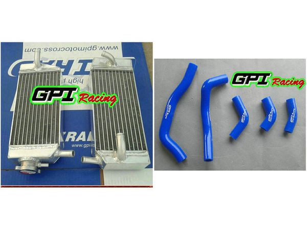 

aluminum radiator +blue hose for crf 450r crf450 crf450r 05 06 07 08 2005 2006