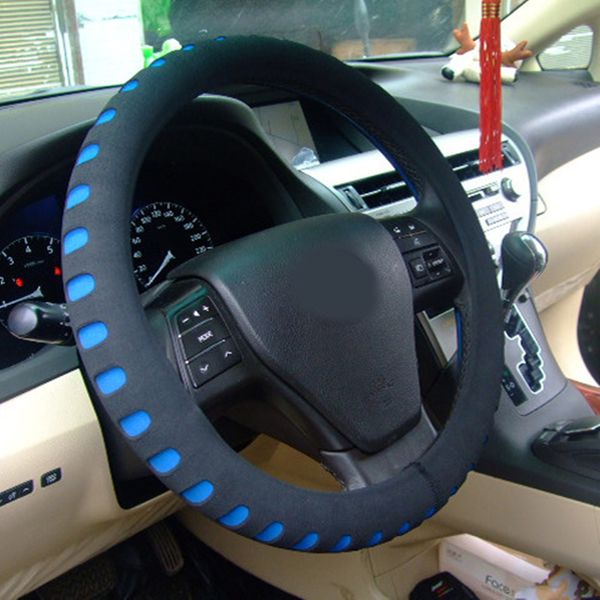 

car steering wheel cover universal fit for most cars 38cm diameter eva punching car-styling interior accessories