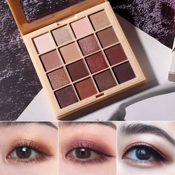 

matte shimmer eyeshadow palette vacation eye shadow palette long lasting eye cosmetics