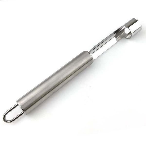 

kitchen gadgets silver portable safe stainless steel pear fruit knife practical slicer fruit tools core remover