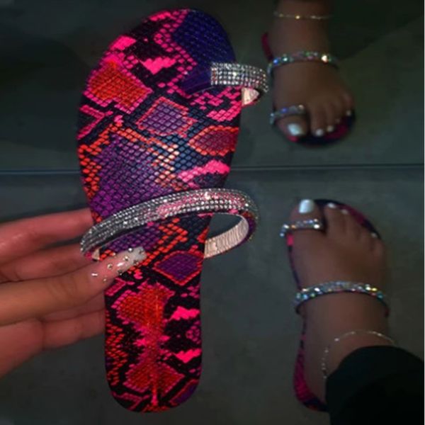 

women slippers bling rhinestone woman clip toe casual flat flip flops ladies beach shoes female comfort sandals 2020 new summer, Black