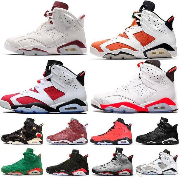 

bred 2019 sale vi 6 6s mens basketball shoes infrared 23 3m reflective tinker gatorade green red blue men sports sneakers designer trainers