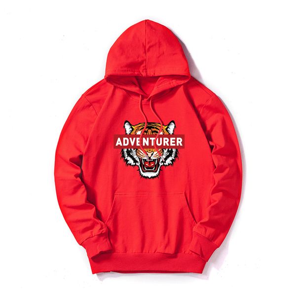 

casual hoodies for women men 2019 trend tiger head designer hoodies mens luxury print hoodie 5 styles, Black