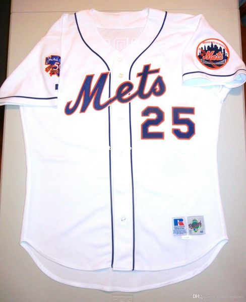 

retro new #25 yorkis perez new york 1997 jr patch white jersey piazza mens stitched baseball jerseys, Black;blue