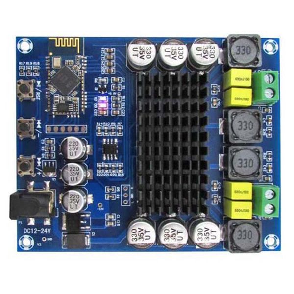 

ams-xh-m548 bluetooth dual channel 120w + 120w tpa3116d2 bluetooth digital audio power board