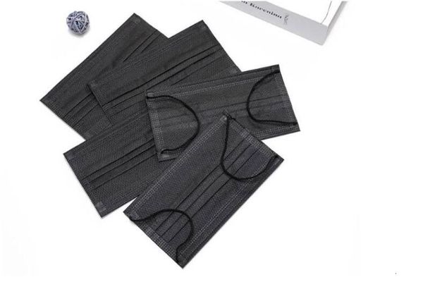 

dhl shipface household protective 3 layer anti dust face masks mask black dustproof wholesale eec8 qazmte