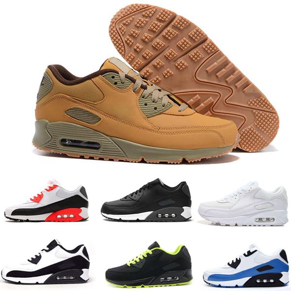 

new suede air cushion running shoes 90 men women sneakers sports shoe
