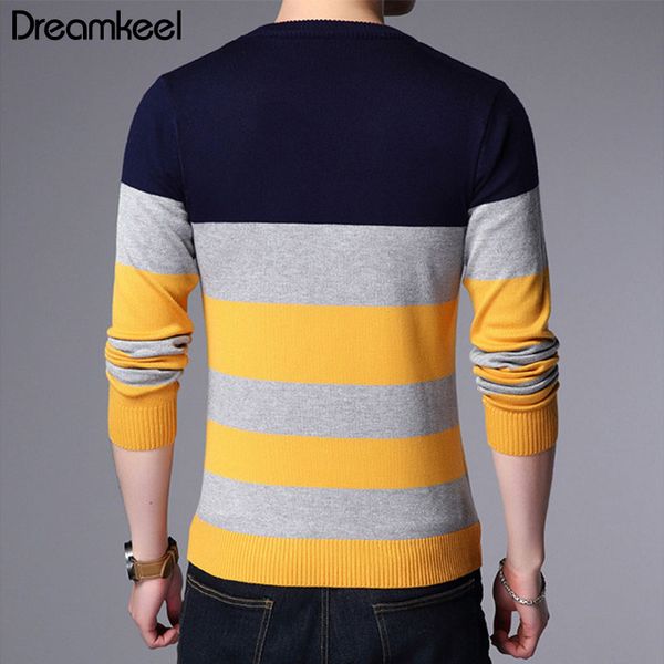 

slim cotton knit quality sweater men clothing mens sweaters print casual shirt autumn wool pullover men o-neck pull homme y, White;black