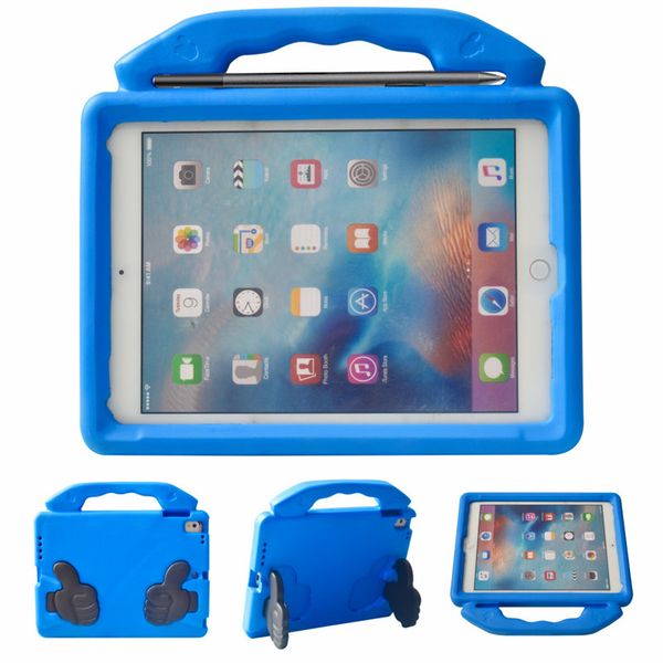 Custodia in EVA antiurto per bambini per iPad pro11 Air3 Custodia per Samsung Galaxy Tab A 10.1 T510 Custodia per tablet portatile di design a mano