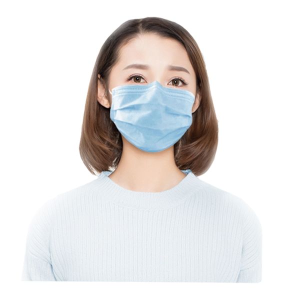 

dust-proof masks with elastic earrings comfortable sanitary mask 3 layers disposable anti dust mouth protective face masks