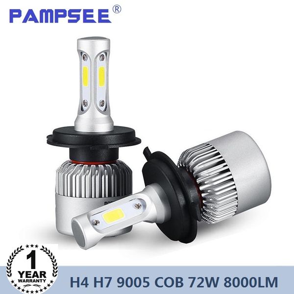 

автомобиль фара h7 led h4 h1 h3 h11 h13 hb1 hb2 hb3 hb4 hb5 9003 9004 9005 9006 9007 72w 8000lm 12v авто фара 6500k лампочки