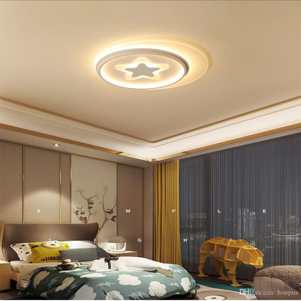 

led ceiling lamp new creative star living room bedroom lighting fashion home ceiling light indoor lighting rc dimmable pendant lamps
