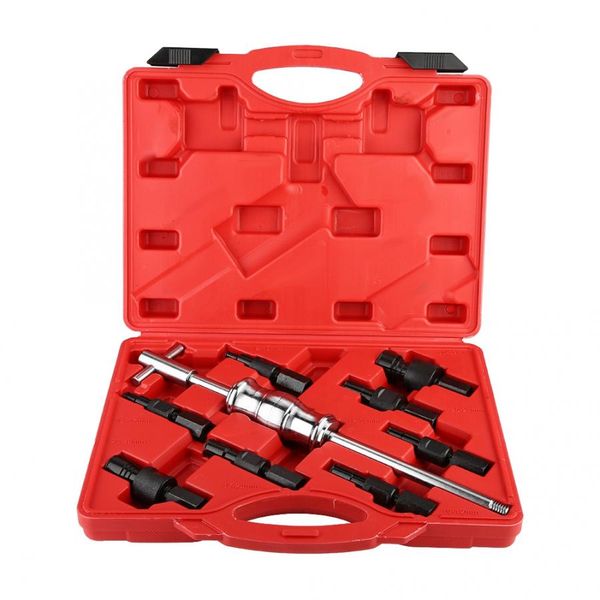 

9pcs 8-32mm blind hole inner bearing puller remover set slide hammer internal kit inner carbon steel bearing puller kit